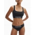 Športové bralette Heritage - QF6768E - UB1 - Čierna - Calvin Klein