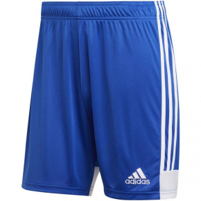 Pánske šortky Tastigo19 DP3682 Kráľovská modrá s bielou - Adidas