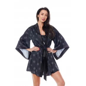 Krásny župan Aster robe black - Anais