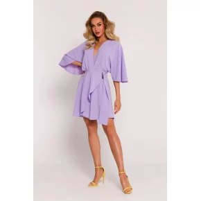 Dámske šaty M785 Lila fialkové - MOE