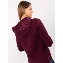 Dámska mikina Asmia D10600BI02690A8NO Bordó - FPrice