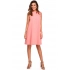 Dámske Stylove Šaty S157 Salmon Pink - Figl