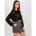 Dámska sukňa BA SD 3105.33P tmavo šedá - Coosh