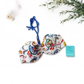 Vrchný diel plaviek B1916-60013 smotanovo-modrý - Selmark