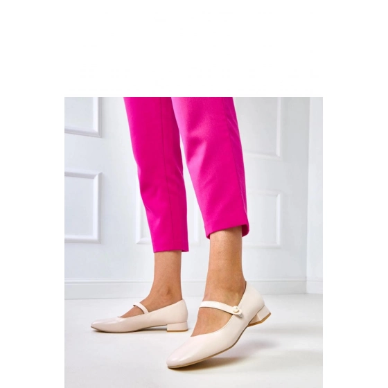 Dámské lodičky GG3071-3 Světle béžová - YOLERA