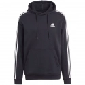 Pánska mikina 3-Stripes Hoodie M IB4028 Čierna vzor - Adidas