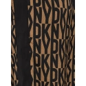 Dámske pyžamo YI90017 202 hnedé s potlačou - DKNY