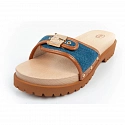 Dámske dreváky W F305492349 hnedo-modré - Scholl Iconic