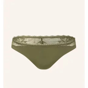 Dámske nohavičky Lotus QF6398E 0SR khaki Calvin Klein