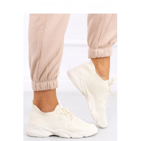 Dámska športová obuv / tenisky 21-Q28 Ecru - Seastar