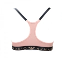 Podprsenka s kosticou 164265 9A210 13270 ružová - Emporio Armani