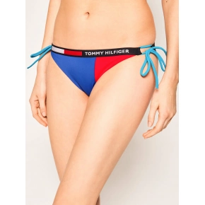 Spodný diel dámskych plaviek UW0UW02180-C65 modročervená - Tommy Hilfiger Spodný diel dámskych plaviek UW0UW02180-C65 modročervená - Tommy Hilfiger