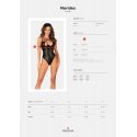 Elegantné body Norides teddy - Obsessive