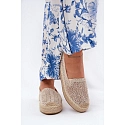 Dámske espadrilky 17392 béžové - Vincenza