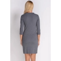 Dámske šaty SU-1133 šedé - Avaro