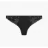 Dámske tangá QF6941E UB1 čierna - Calvin Klein