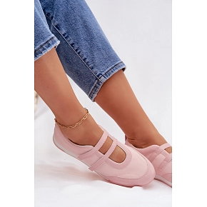 Športové dámske baleríny ružové - Farvessa
