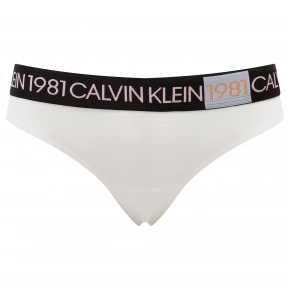 Dámská tanga QF5448E-100 - Calvin Klein