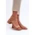 Sandály LT33 karamelové - Step in style