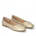 Dámske balerínky 9BL02-1029 Zlatá - eVento