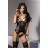 Sexy souprava Keith Corset černý - Casmir