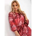 Dámske šaty LK SK 509018.77 červené - FPrice