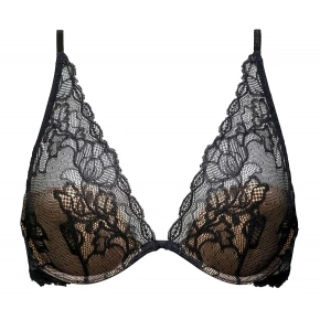 Dámská vyztužená podprsenka Plunge Lightly Lined QF1436E - Calvin Klein