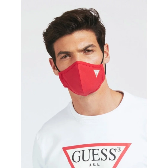 Bavlnená unisex rúška W0YZ17WDXC0-TLRD červená - Guess