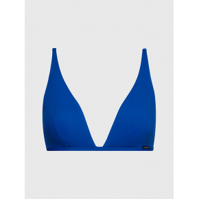 Dámska plavková podprsenka BIKINI KW0KW02041 C66 modrá - Calvin Klein
