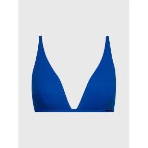 Dámska plavková podprsenka BIKINI KW0KW02041 C66 modrá - Calvin Klein