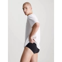 Pánske tričko na spanie S/S CREW NECK 000NM2501E 100 biele - Calvin Klein