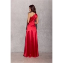 Dlhé šaty SUK0461 červené - Roco Fashion