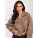 Dámska bunda FL9609.95 hnedá - FPrice
