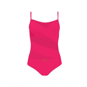 Dámske jednodielne plavky FASHION 11 ružové - Self