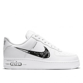 Pánske športové topánky Air Force 1 LVB Utility M CW7581-101 Biela vzor - Nike