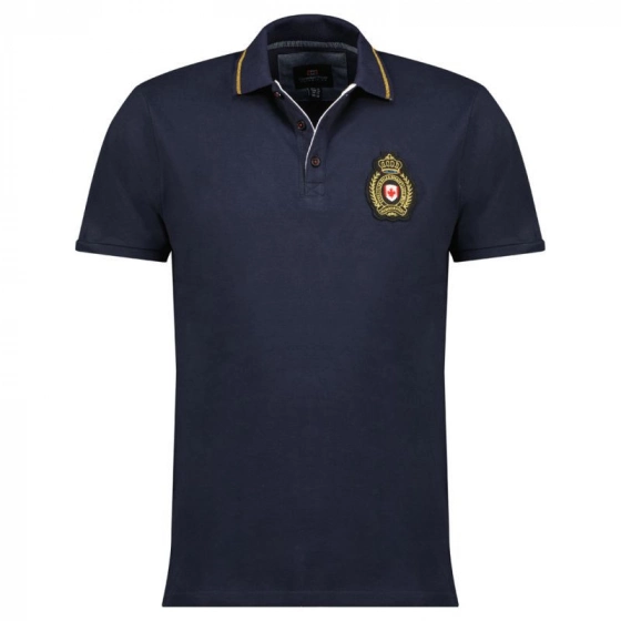 Pánska polokošeľa KARITEAK NAVY RM MEN 254 tmavo modrá - Canadian Peak