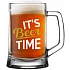 IT'S BEER TIME - pivní sklenice 0,5 l
