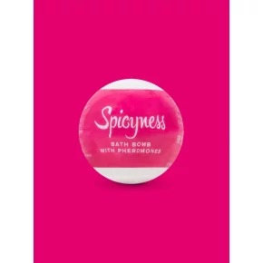 Pikantná kúpeľová guľa s feromónmi Spicy - Obsessive