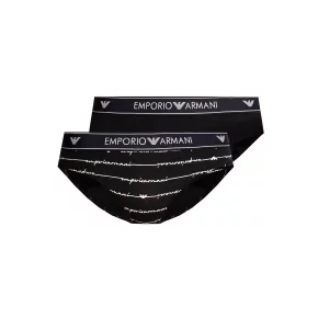 Dámske nohavičky 163334 1P219 03937 námornícka modrá - 2 pack - Emporio Armani
