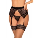 Čipkový podväzkový pás Isabellia garter belt - Obsessive