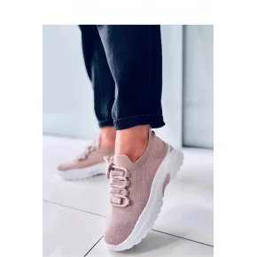 Dámska športová obuv MS6003 / 167285 Béžová s bielou - Mellisa