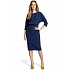 Dámske šaty M360 tmavo modré - MOE