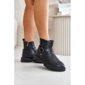 Dámské kotníkové boty 00274A128 Černá - Big Star
