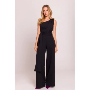 Dámsky overal na jedno rameno so šerpou M845 Čierna - MOE