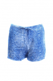 Dámské pyžamové kraťasy QS6029-CMW modrá - Calvin Klein