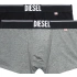 Pánske boxerky 2ks 00SMKX-0LDAQ-E5688 - čierna, červená - Diesel