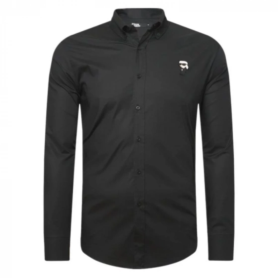 Pánske tričko 605911-534600 čierne - Karl Lagerfeld