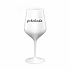 POHODINDA - biely nerozbitný pohár na víno 470 ml