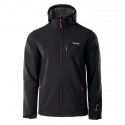 Pánska bunda Caen M 92800282249 Čierna - Hi-Tec