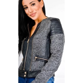 Dámska jesenná bunda SS-AC003 zelená - Cindy.H Dámska jesenná bunda SS-AC003 zelená - Cindy.H